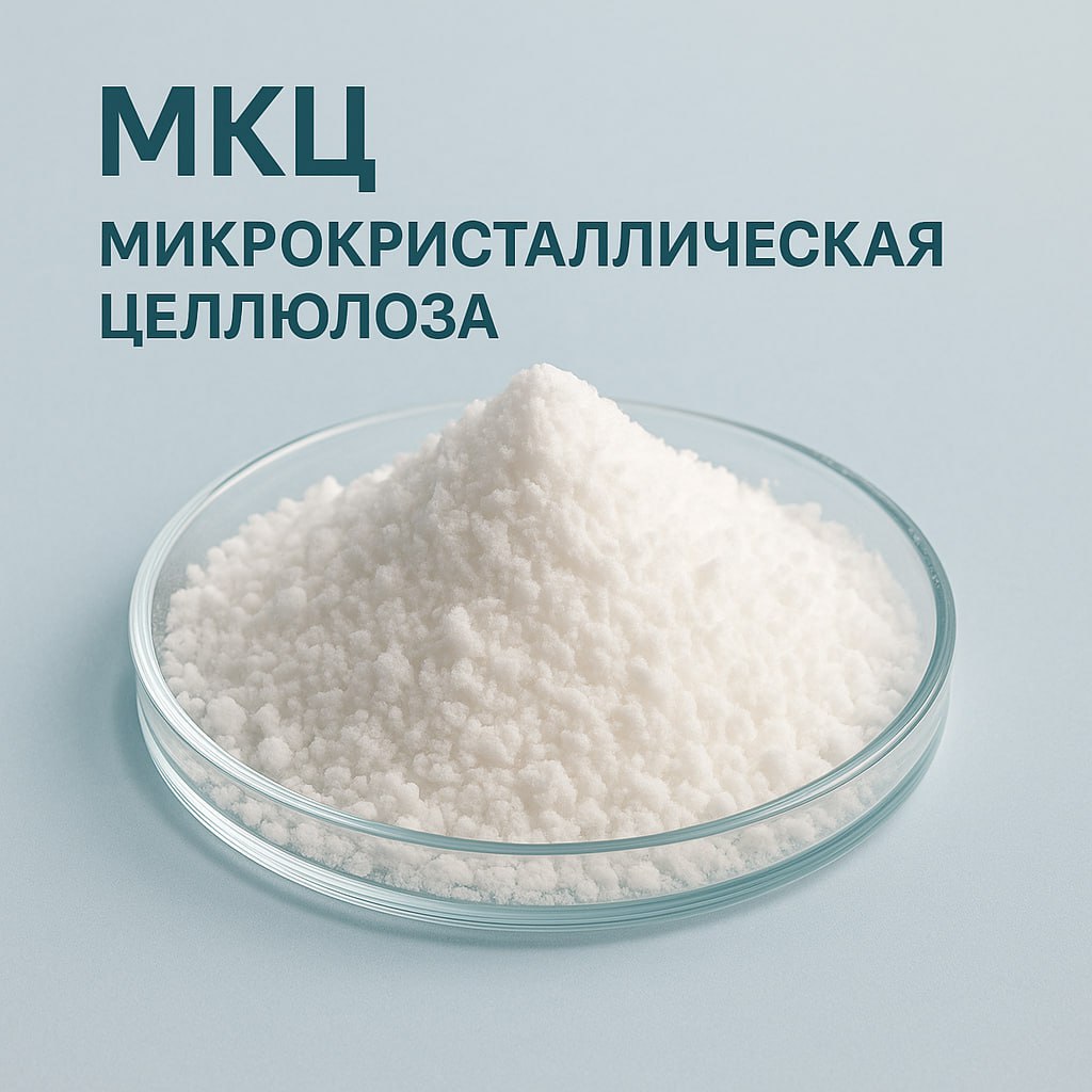 Микрокристаллическая целлюлоза — универсальный наполнитель и стабилизатор.