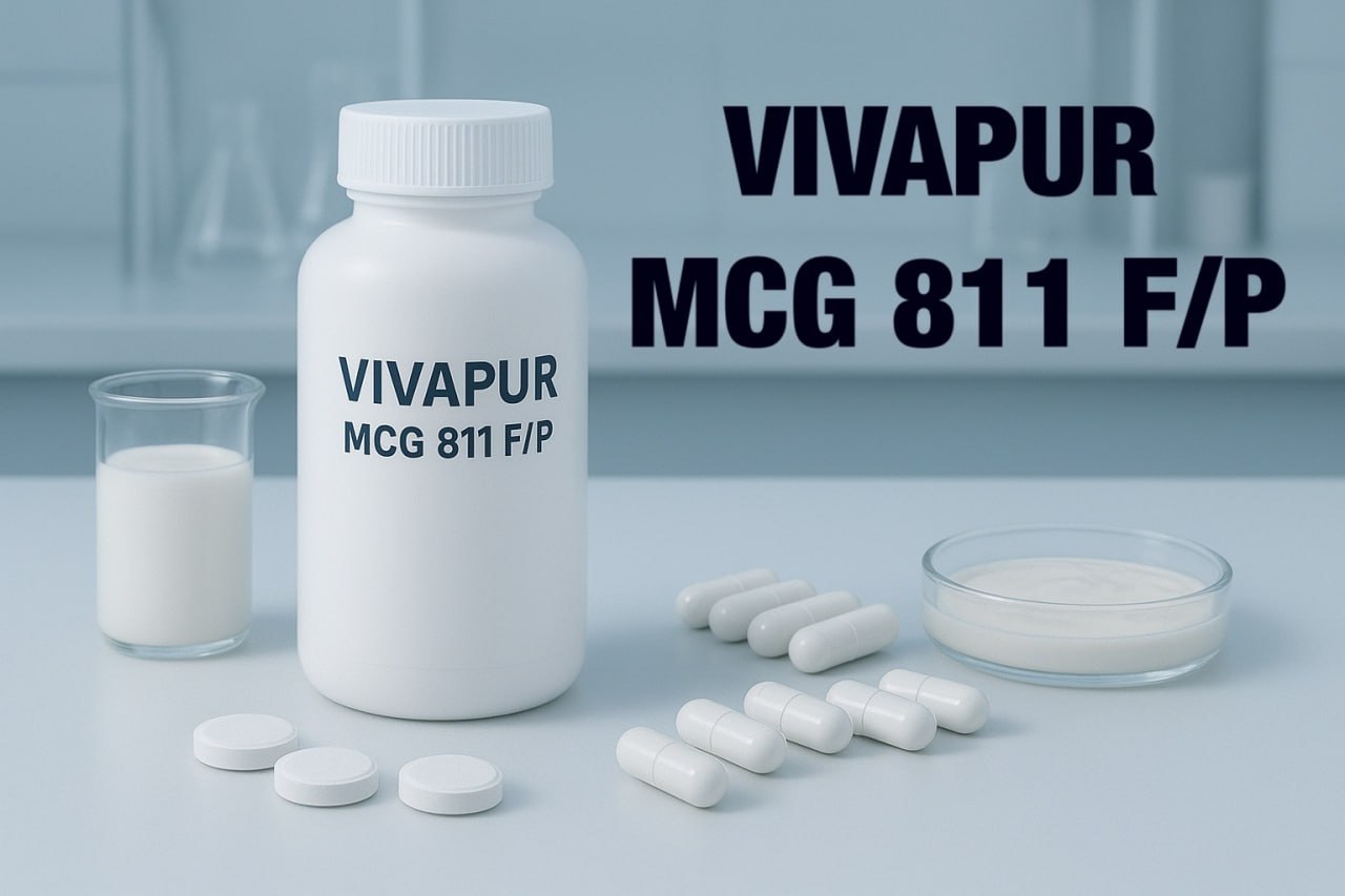 VIVAPUR MCG 811 F/P* — универсальный стабилизатор и загуститель для фармацевтики и пищевой промышленности