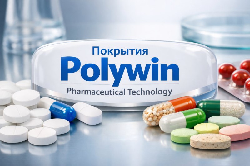 Покрытия Polywin Pharmaceutical Technology — в наличии и доступны для тестирования